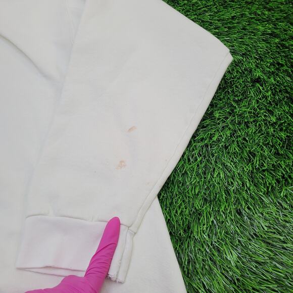 Vintage Maui Sunflower Sweatshirt Women L 26x25 Baggy USA - Picture 10 of 16